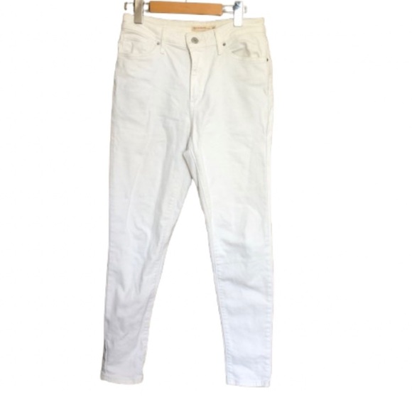 Levi’s White High Rise Skinny Jeans Size 29 - Picture 2 of 9